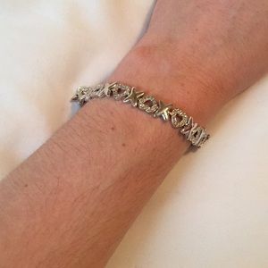 Xoxo crystal bracelet